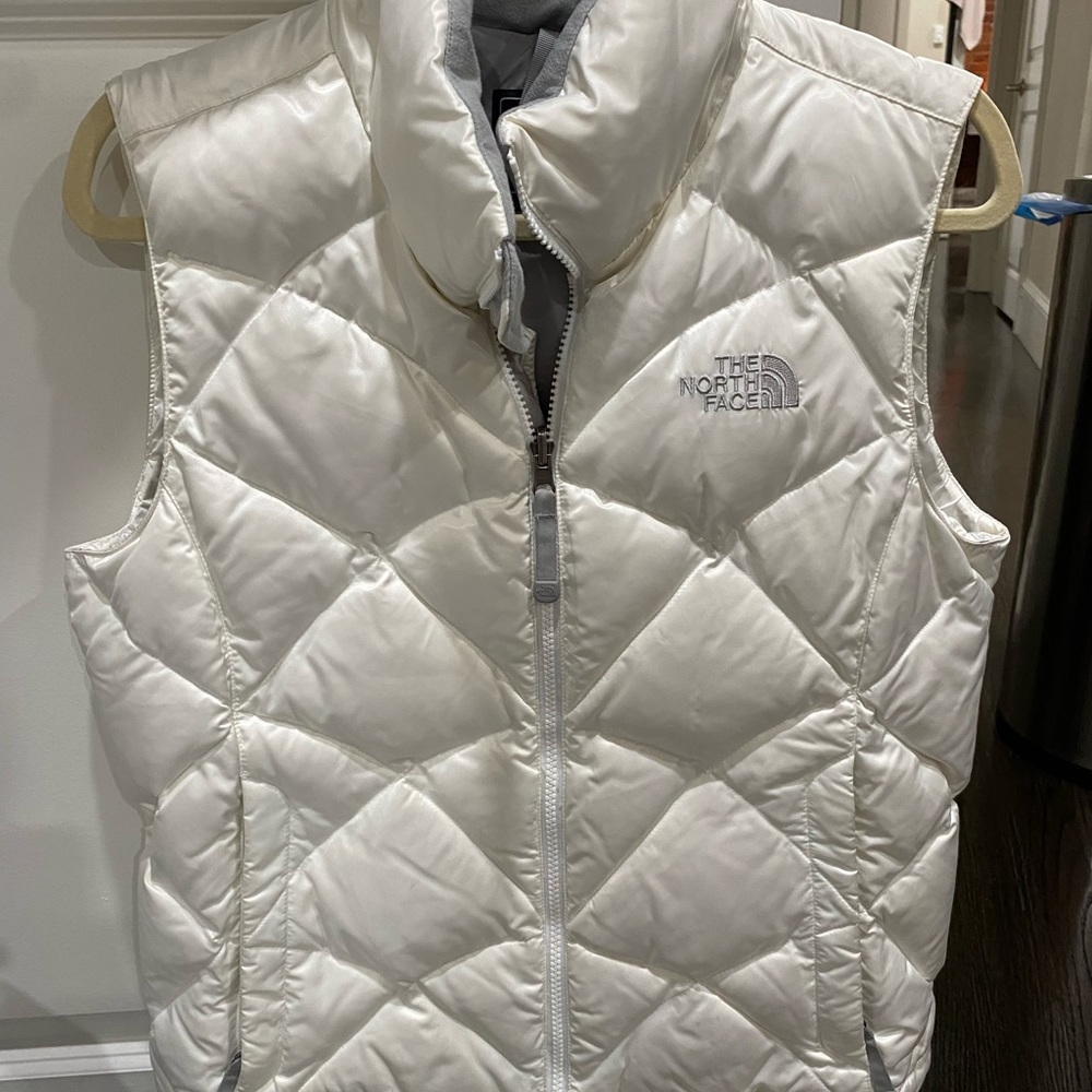 White North Face vest